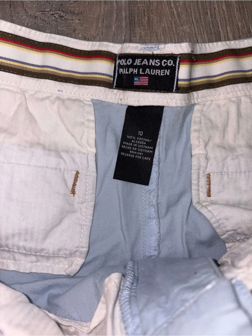 Vintage Polo Jeans Chino Shorts